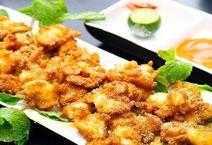 Sụn gà rang muối