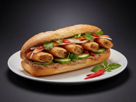 Bánh mỳ chả nem