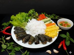 Bò nướng lá lốt