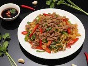 Bò xào sả ơý