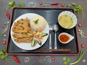 Cơm Gà Xối Mỡ