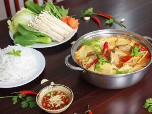 Lẩu măng vịt
