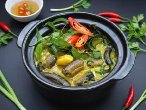 Lươn om chuối đậu