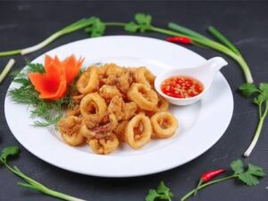 Mực Chiên Bơ Tỏi