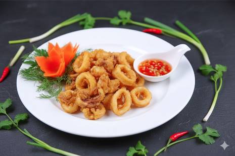 Mực Chiên Bơ Tỏi