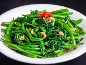 Rau muống xào tỏi