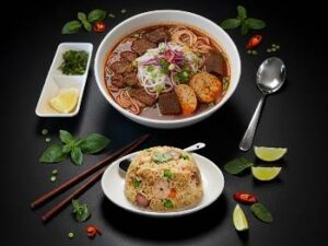 Bún bò Huế & Cơm rang