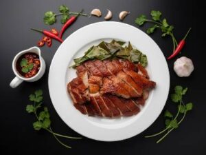 Vịt nướng rau răm